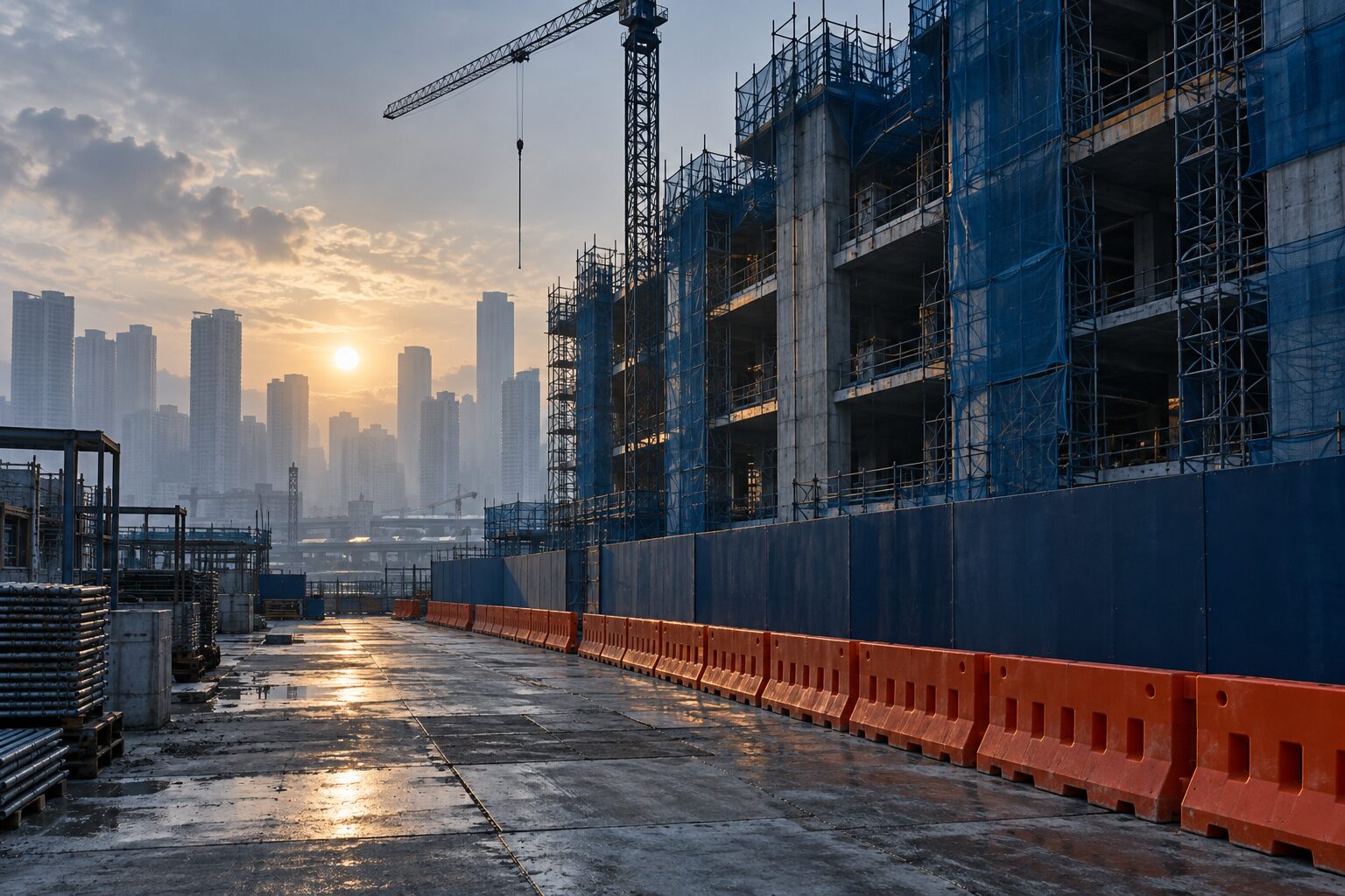 Construction sites